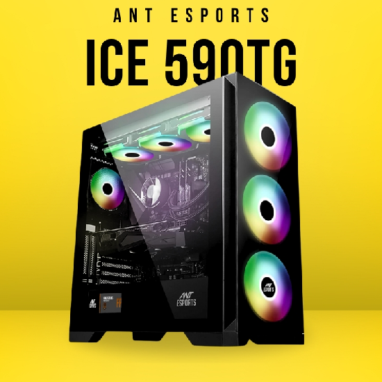 Ant Esports Chassis ICE-590TG (Without PSU)